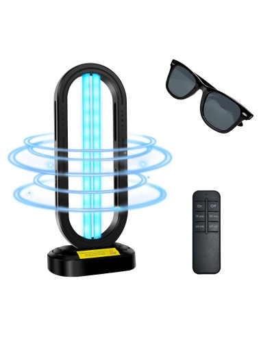 Desinfectante de Luz UV Feefir Portátil con Control Remoto 38W