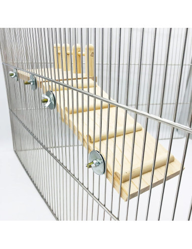 Soporte de Juegos para Aves CAREUPET con Escalera y Columpio