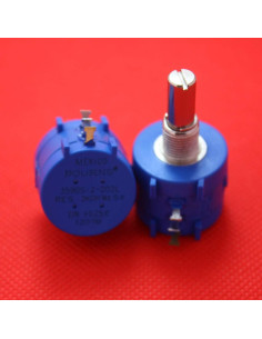 Potenciometro 1K Ohm 10 Giros 2W Onwon con Dial Rotativo 2