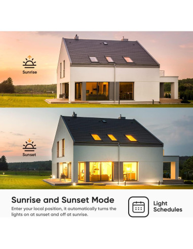 Interruptor Regulador Inteligente TREATLIFE 4 Paquete WiFi 2.4GHz