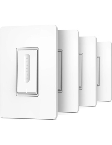 Interruptor Regulador Inteligente TREATLIFE 4 Paquete WiFi 2.4GHz