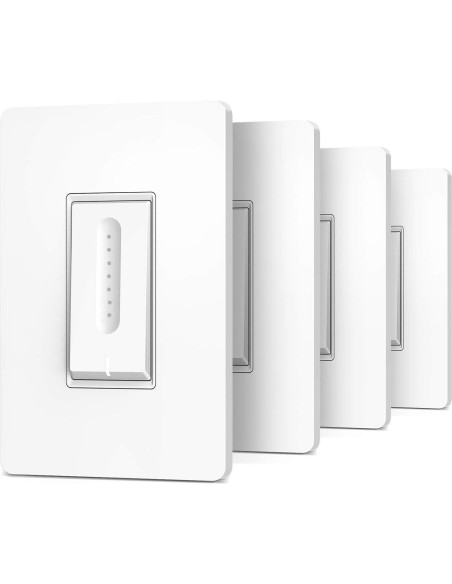 Interruptor Regulador Inteligente TREATLIFE 4 Paquete WiFi 2.4GHz