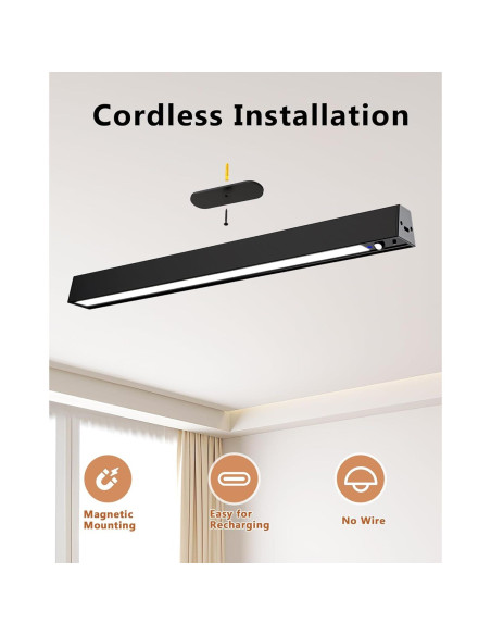 Luz de Techo LED LYTARA 40.64cm con Sensor de Movimiento