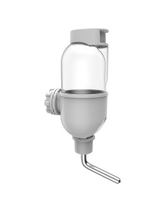 Botella de Agua para Mascotas TOKAYIFE 502ml Gris