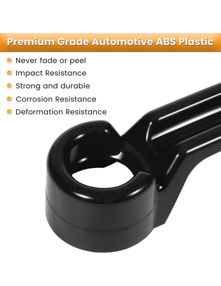 Inserciones de Manija de Puerta E-cowlboy para Jeep Wrangler 2007-2018