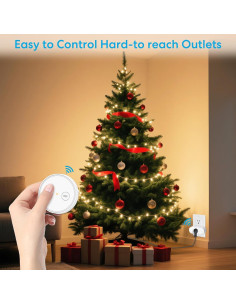 Enchufe Inalámbrico LoraTap con Control Remoto - 30.48m 2