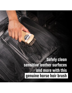 Cepillo de limpieza de cuero Chemical Guys ACC_S95 - Cerdas largas 2