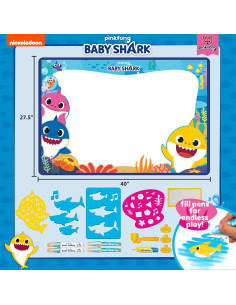 Alfombra de Dibujo con Agua Baby Shark Horizon 101.6 cm 2