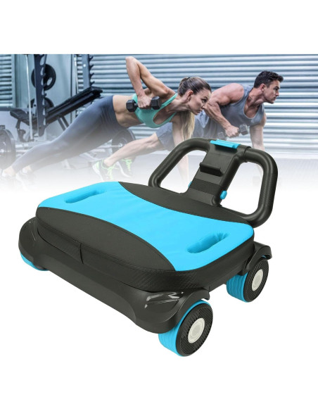 Rueda de Ejercicio Abdominal Marhynchus con Soporte para Codos