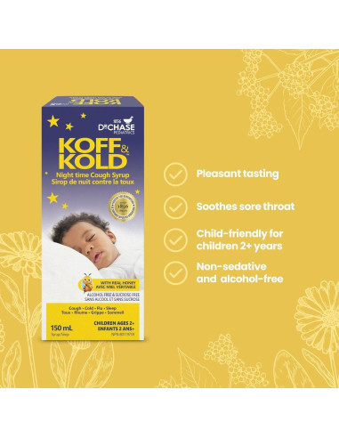 Jarabe para la Tos Niños Dr. Chase Koff Kontrol 2 x 143.3 g