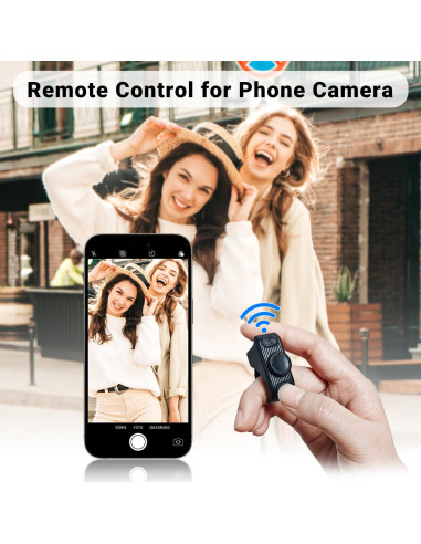 Anillo de Desplazamiento Remoto Bluetooth MILOUZ R1 - Negro