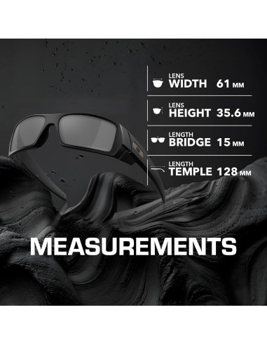 Gafas de Sol Oakley Gascan OO9014 Polarizadas Negras