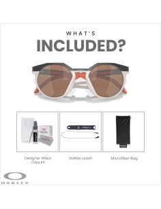 Gafas de sol redondas Oakley OO9242 HSTN 52mm para hombres + kit iWear 2