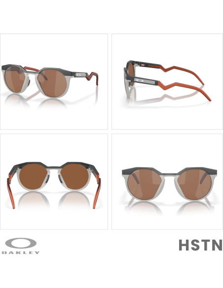 Gafas de sol redondas Oakley OO9242 HSTN 52mm para hombres + kit iWear