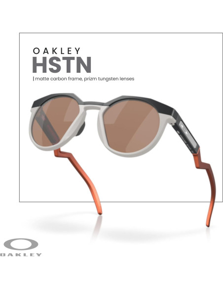 Gafas de sol redondas Oakley OO9242 HSTN 52mm para hombres + kit iWear