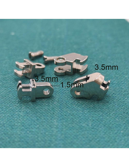 Bisagra oculta para gafas Janky 3.5x1.5mm con tornillos y destornillador