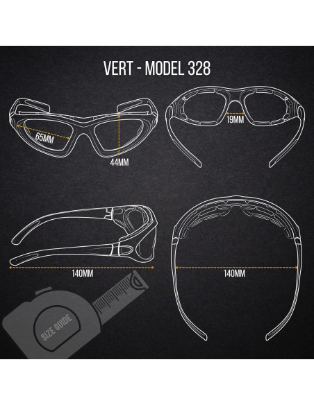 Gafas de sol deportivas WYND Blocker Vert - Protección UV400