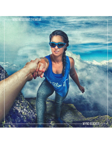 Gafas de sol deportivas WYND Blocker Vert - Protección UV400