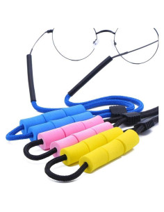 EORTA Conjunto de 3 Cadenas Flotantes para Gafas Ajustables