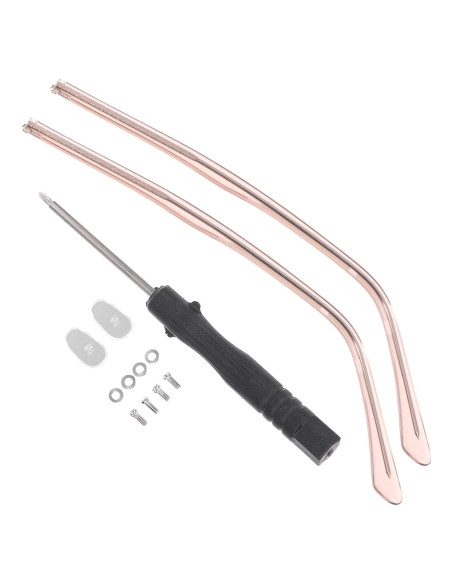 Brazos de Gafas Hemoton Metal Oro Rosa - Reemplazo Universal 2 Pcs