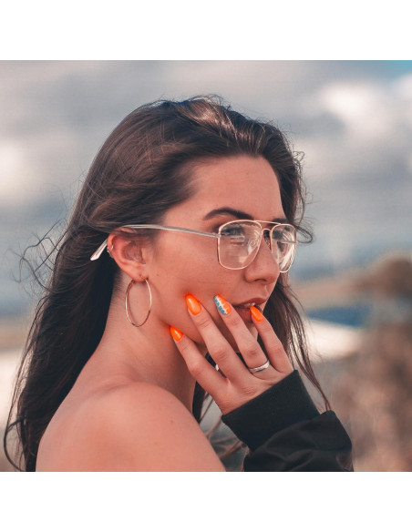 Brazos de Gafas Hemoton Metal Oro Rosa - Reemplazo Universal 2 Pcs