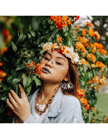 Brazos de Gafas Hemoton Metal Oro Rosa - Reemplazo Universal 2 Pcs