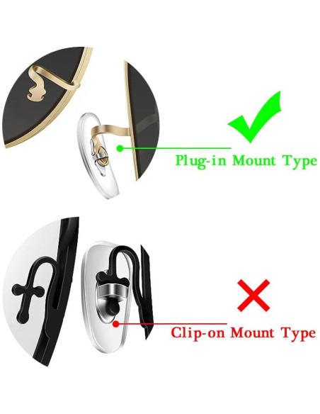 Almohadillas de nariz Ray-Ban para gafas de sol RB3025 y RB3026