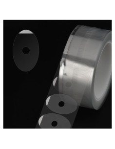 1000 Almohadillas Transparentes Antideslizantes Hasefam 2.59x4.19cm