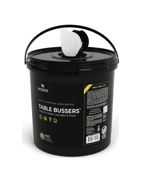 Toallitas de Limpieza Natural Wipex 400 Unidades - Multi Superficie