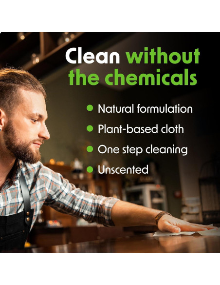 Toallitas de Limpieza Natural Wipex 400 Unidades - Multi Superficie