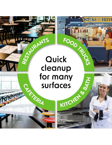 Toallitas de Limpieza Natural Wipex 400 Unidades - Multi Superficie