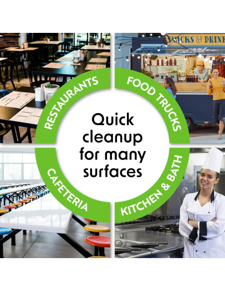 Toallitas de Limpieza Natural Wipex 400 Unidades - Multi Superficie