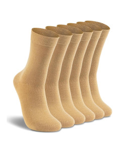 Calcetines de lana merino LIXIA para mujer - 3 pares beige