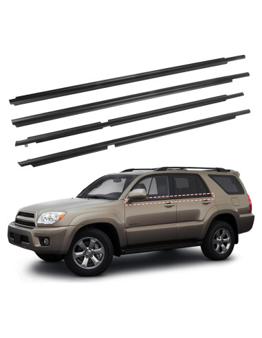 Sello de Moldura de Ventana ItranMc para Toyota 4Runner 2003-2009