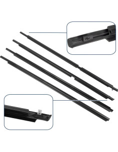 Sello de Moldura de Ventana ItranMc para Toyota 4Runner 2003-2009 2