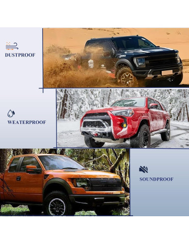 Sello de Moldura de Ventana ItranMc para Toyota 4Runner 2003-2009