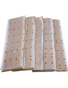 Pastillas de Polen para Apicultura Global Patties - 15% Polen Natural, 15.5% Proteína, Paquete de 5 2