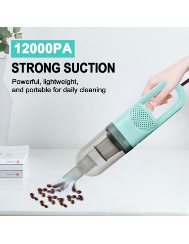 Aspiradora de varilla SIPPON 100W con filtro HEPA y cable