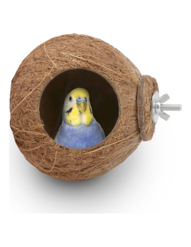 Nido de Cría para Aves Hypeety de Coco Natural 10-15cm
