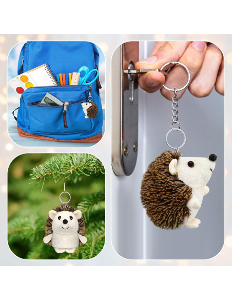 Zubebe Mini Juguete Erizo Peluche 10 cm - 24 Pzs para Niños