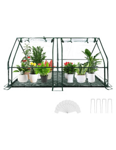 Invernadero Mini Portátil U'Artlines 1.83x0.91 m PVC Impermeable