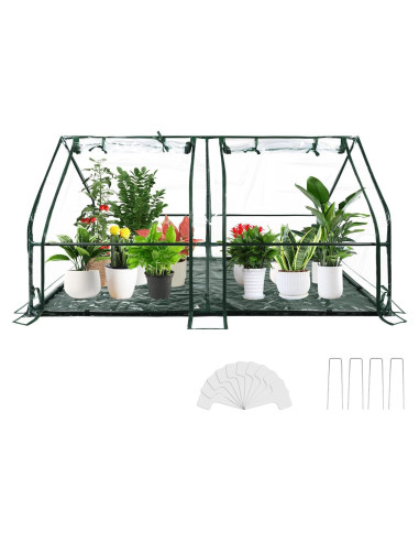 Invernadero Mini Portátil U'Artlines 1.83x0.91 m PVC Impermeable