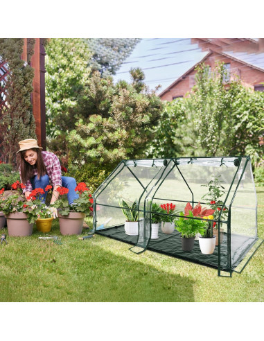 Invernadero Mini Portátil U'Artlines 1.83x0.91 m PVC Impermeable