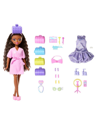 Muñeca de Moda Barbie Dream Brooklyn con Accesorios Sorpresa