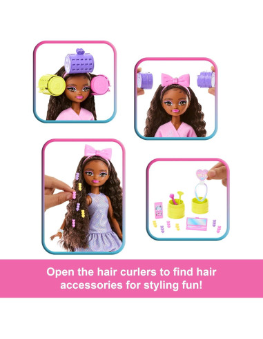 Muñeca de Moda Barbie Dream Brooklyn con Accesorios Sorpresa