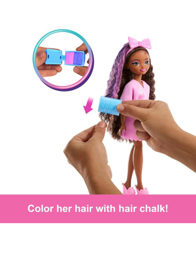 Muñeca de Moda Barbie Dream Brooklyn con Accesorios Sorpresa