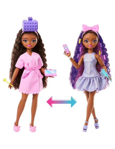 Muñeca de Moda Barbie Dream Brooklyn con Accesorios Sorpresa