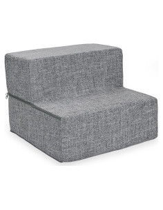 Escalera Plegable para Mascotas Mejores Suministros 2 Pasos 30.48 cm