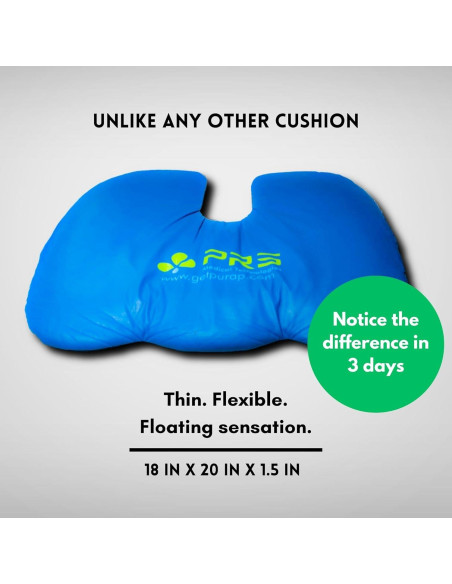 Cojín de Capa Líquida PURAP para Coccix 50.8x45.7 cm