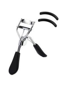 Rizador de Pestañas Vophoeen Negro, Diseño Ergonómico, 2 Almohadillas